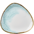 Churchill Homespun Accents Aquamarine Lotus Plate 26.5cm/10.5" (Pack of 12)