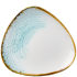 Churchill Homespun Accents Aquamarine Lotus Plate 19.2cm/7.75" (Pack of 12)