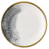 Churchill Studio Prints Homespun Accents Black Evolve Coupe Plate 16.6cm/6.5" (Pack of 12)