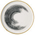 Churchill Studio Prints Homespun Accents Black Walled Plate 26cm/10.25" (Pack of 6)