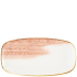 Churchill Homespun Accents Coral Chefs Oblong Plate 29.8 x 15.3cm/11.75 x 6" (Pack of 12)