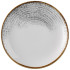 Churchill Studio Prints Homespun Accents Jasper Grey Evolve Coupe Plate 21.7cm/8.5" (Pack of 12)