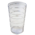 Graduated Ribbed Tumbler 250ml Clear (Pack of 10)
