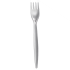 Copolyester Reusable Fork White (Pack of 10)