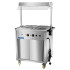 Hurricane HCB88 Servery Unit with Bain Marie Top and Gantry Light 900mm
