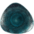 Churchill Homespun Chroma Blue Lotus Plate 26.5cm/10.5" (Pack of 12)