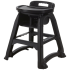 GenWare High Chair Stacking Polypropylene Black