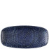 Churchill Homespun Chroma Twilight Chefs Oblong Plate 12.7 x 26.9cm/5 x 10.6" (Pack of 12)