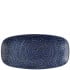 Churchill Homespun Chroma Twilight Chefs Oblong Plate 15.3 x 29.8cm/6 x 11.7" (Pack of 12)