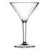 Diamond Reusable Polycarbonate Martini Glasses 280ml/10oz (Pack of 12)