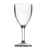 Diamond Reusable Polycarbonate Wine Glasses 270ml/9oz Lined 175ml UKCA Marked (Pack of 12)
