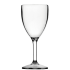 Diamond Reusable Polycarbonate Wine Glasses 340ml/12oz CE/UKCA Lined 125ml 175ml 250ml (Pack of 12)
