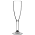 Diamond Reusable Polycarbonate Champagne Flutes 200ml/7oz (Pack of 12)