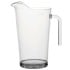 Pitcher Jug Polycarbonate Plastic 3 Pint (Pack of 6)