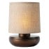 Churchill Humble Firefly Table Light Bronze with Beige Linen