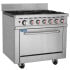 Hurricane Commercial Gas Oven Range 6 Burner Cooker NAT/LPG