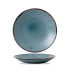 Dudson Harvest Blue Deep Coupe Plate 28.1cm