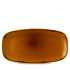Dudson Harvest Brown Oblong Plate 35.5x18.9cm
