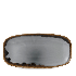 Dudson Harvest Grey Chefs Oblong Plate 11.75 x 6 Inch
