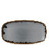 Dudson Harvest Grey Chefs Oblong Plate 13.87 Inch