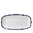 Dudson Harvest Ink Chefs Oblong Plate 11.75 x 6 Inch