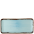 Dudson Harvest Turquoise Organic Rectangular plate 35cm/11.25"(Pack of 6)