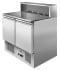 Graupel Saladette Fridge 2 Door 300 Litre Marble Top 