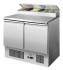 Graupel Counter Fridge 2 Door 300 Litre Saladette Top