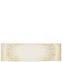 Churchill Inked Lume Natural Oblong Tasting Tray 29.5 x 8.8cm (Pack of 6)