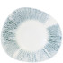 Churchill Inked Lyra Blue Opal Organic Bowl 20cm/7.8" (Pack of 12)