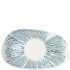 Churchill Inked Lyra Blue Opal Organic Oblong Platter 22 x 13cm (Pack of 6)