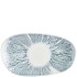 Churchill Inked Lyra Blue Opal Organic Oblong Platter 26 x 15cm (Pack of 12)