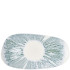 Churchill Inked Lyra Blue Opal Organic Oblong Platter 35 x 18.5cm (Pack of 6)