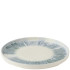 Churchill Inked Lyra Blue Walled Plate 26cm/10.3" (Pack of 6)