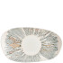 Churchill Inked Lyra Pink Opal Organic Oblong Platter 26 x 15cm (Pack of 6)