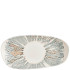 Churchill Inked Lyra Pink Opal Organic Oblong Platter 35 x 15cm (Pack of 12)