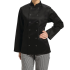 Danny Chef Jacket Unisex Black Long Sleeve