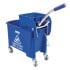 Jantex DL913 Kentucky Mop Wringer Bucket 20 Litre Blue