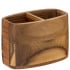 Acacia 2 Compartment Table Caddy (Pack of 2)