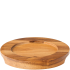 Round Wood Board 14.2cm/5.5" (Pack of 6)