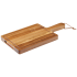 Chicago Acacia Board & Leather Strap 9.5 x 7" (Pack of 6)