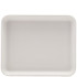 GenWare Melamine White Jute Platter GN 1/2