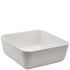 GenWare Melamine White Jute Square Buffet Bowl 25cm/9.8"