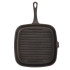KitchenCraft Cast Iron Grill Pan Square Ribbed 23cm/9"