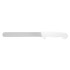 White Colour Coded Slicer Knife 25cm