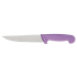 Purple Colour Coded Serrated Knife 9.5cm
