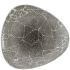 Churchill Studio Prints Kintsugi Reverse Quartz Triangle Plate 26.5cm/10.5" (Pack of 12)
