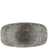 Churchill Studio Prints Kintsugi Reverse Quartz Chefs Oblong Plate 35.5 x 18.9cm/13.88 x 7.38" (Pack of 6)