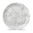Churchill Studio Prints Kintsugi Grey Evolve Coupe Plate 11.25 Ich (Pack of 12)