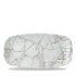 Churchill Studio Prints Kintsugi Grey Oblong Plate 11.75x6 Inch (Pack of 12)